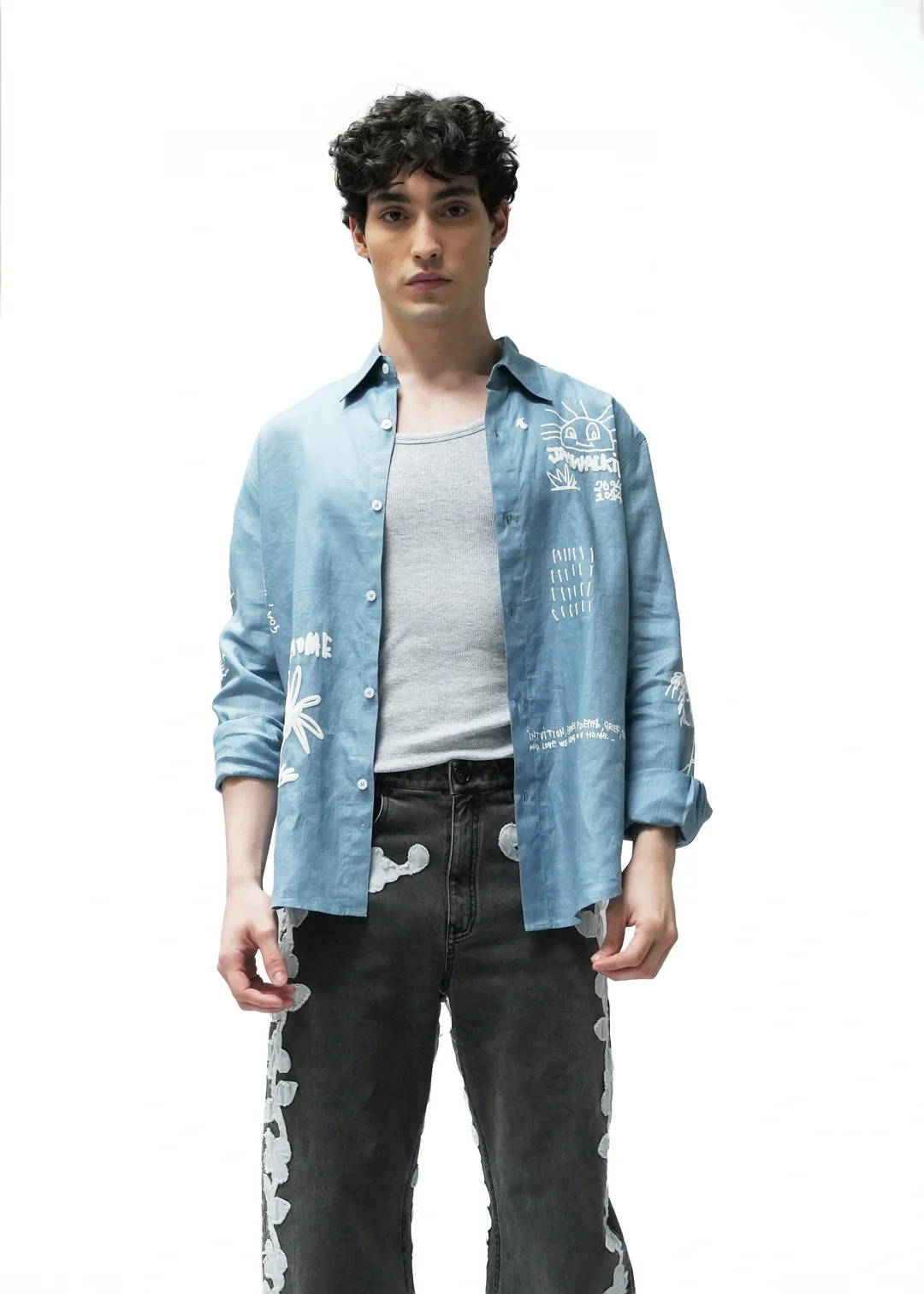 HOME SHIRT IN BLUE [UNISEX]